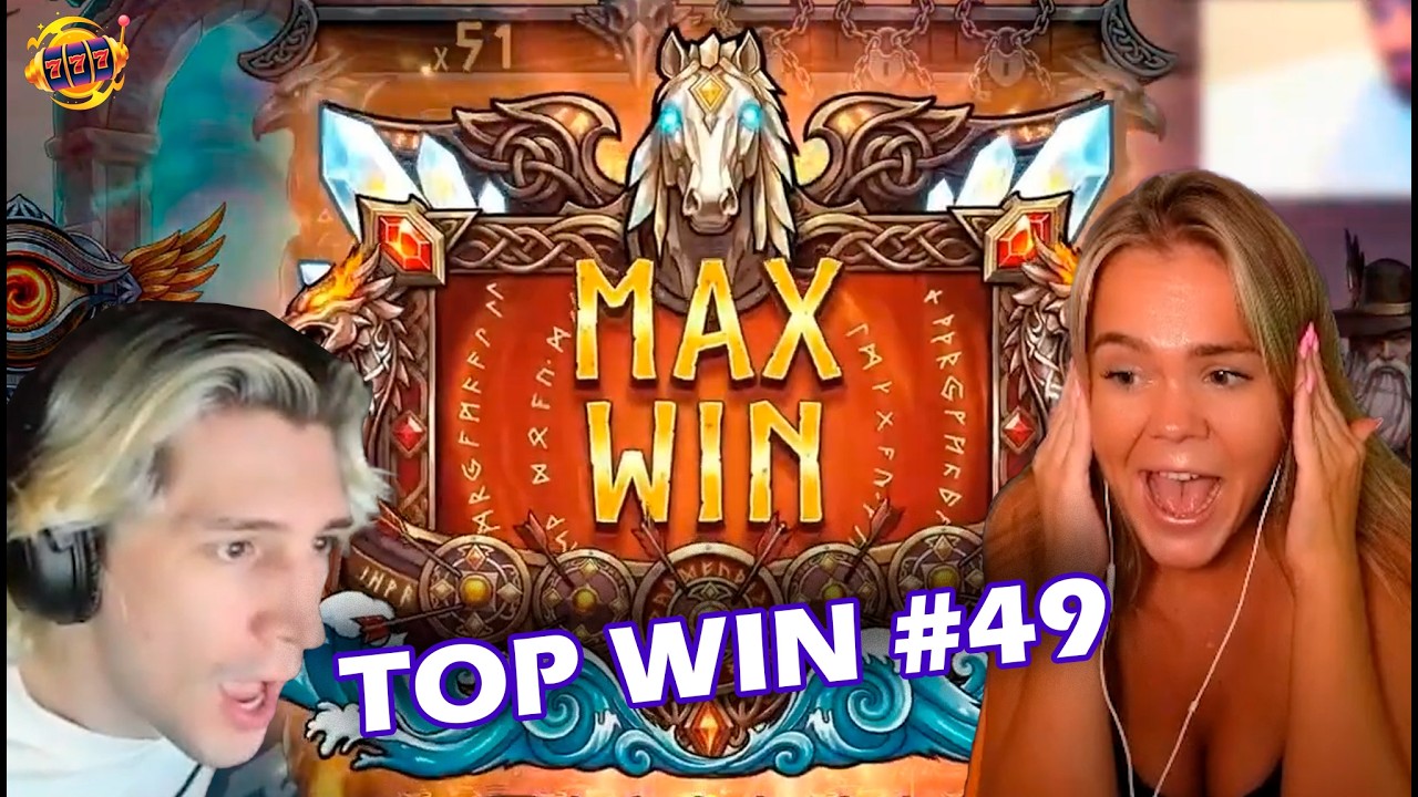 Best of the Best TOP! Streamer Slot Biggest Wins 🎰#49 xQc, TrainWrecksTV, Sam, LosPollosTV, Tyceno