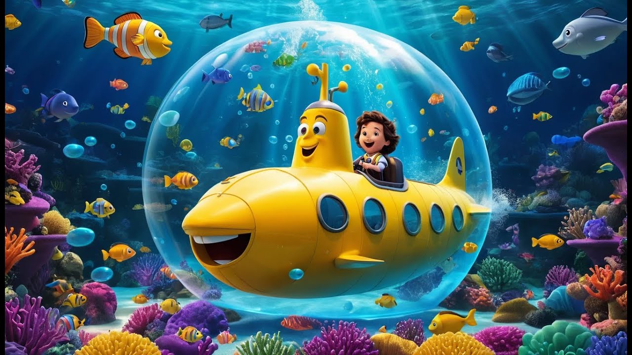 Voroom Voroom! The Underwater Sub Race | Deep Sea Song for Kids | Fun Submarine Nursery Rhyme for