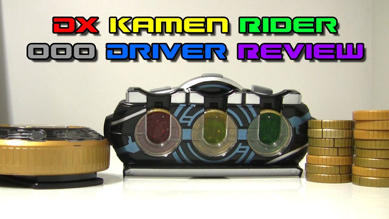 [1080P HD] DX Kamen Rider OOO Driver Review + ALL COMBOS! - Henshin Time #20