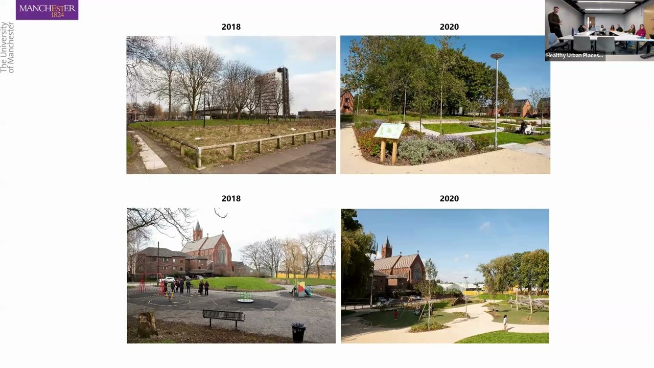 Healthy Urban Places Seminar: How do urban green space interventions promote health behaviours?