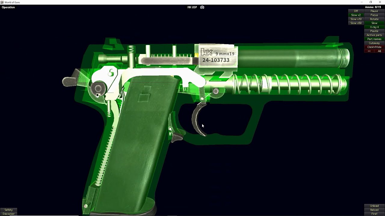 How a Heckler & Koch USP 9mm Works | World Of Guns | Operation and Field Strip