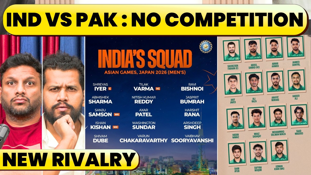 🔴India vs Pakistan Squad Comparison, Shreyas vs Sahibzada, New Era New Rivalry
