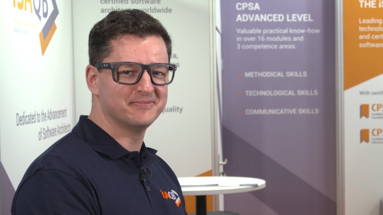 Community Work at the iSAQB - Interview with iSAQB member Alexander Simon at the OOP 2020 in Munich