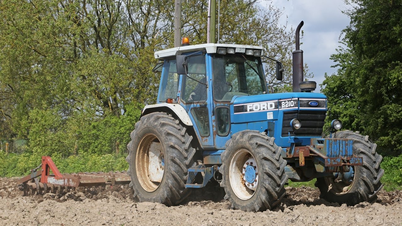 Classic 1991 Ford 8210 III & Bomford Superflow | Ford 4600 & Sulky DPX | Cultivating for potatoes