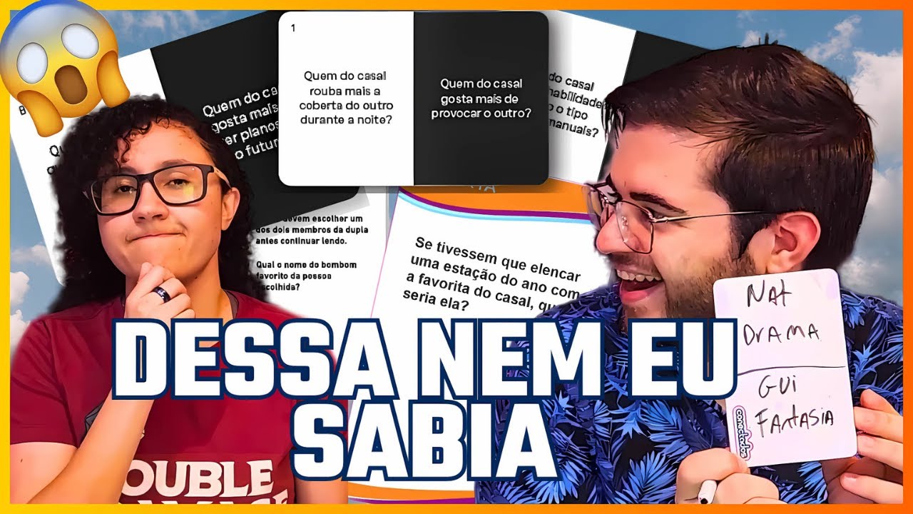 VOC&Ecirc; CONHECE SEU PARCEIRO? - QUEM DO CASAL E CONECTADOS