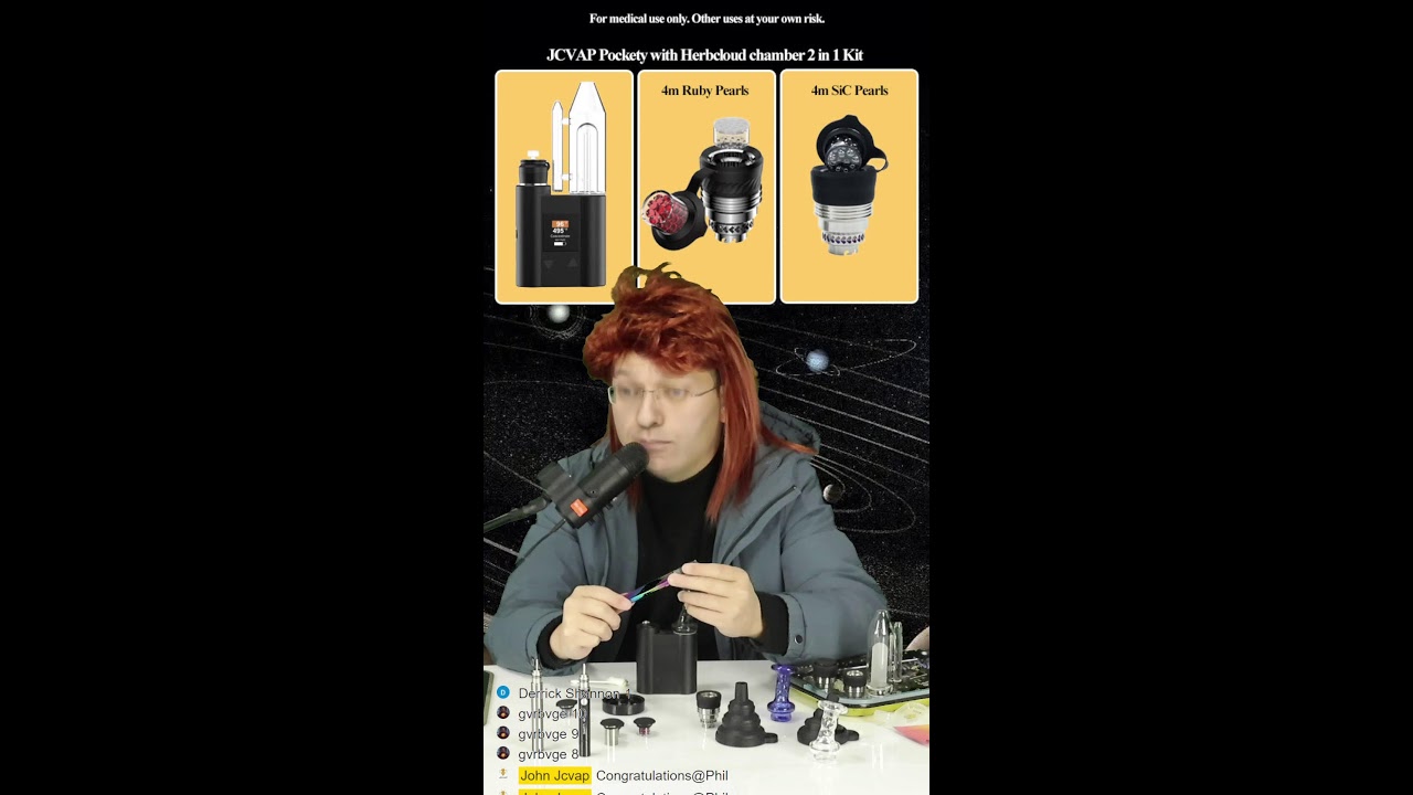 New Release! JCVAP Pockety ICA 5D V2 + HerbCloud Quartz 2-in-1 Kit Live Demo