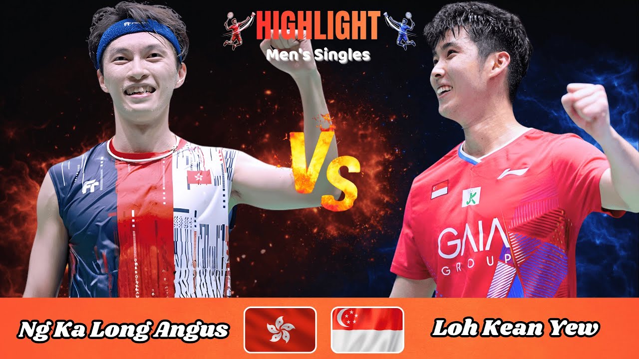 Men's Singles | Ng Ka Long Angus (HKG) vs Loh Kean Yew (SGP) | Badminton 2026