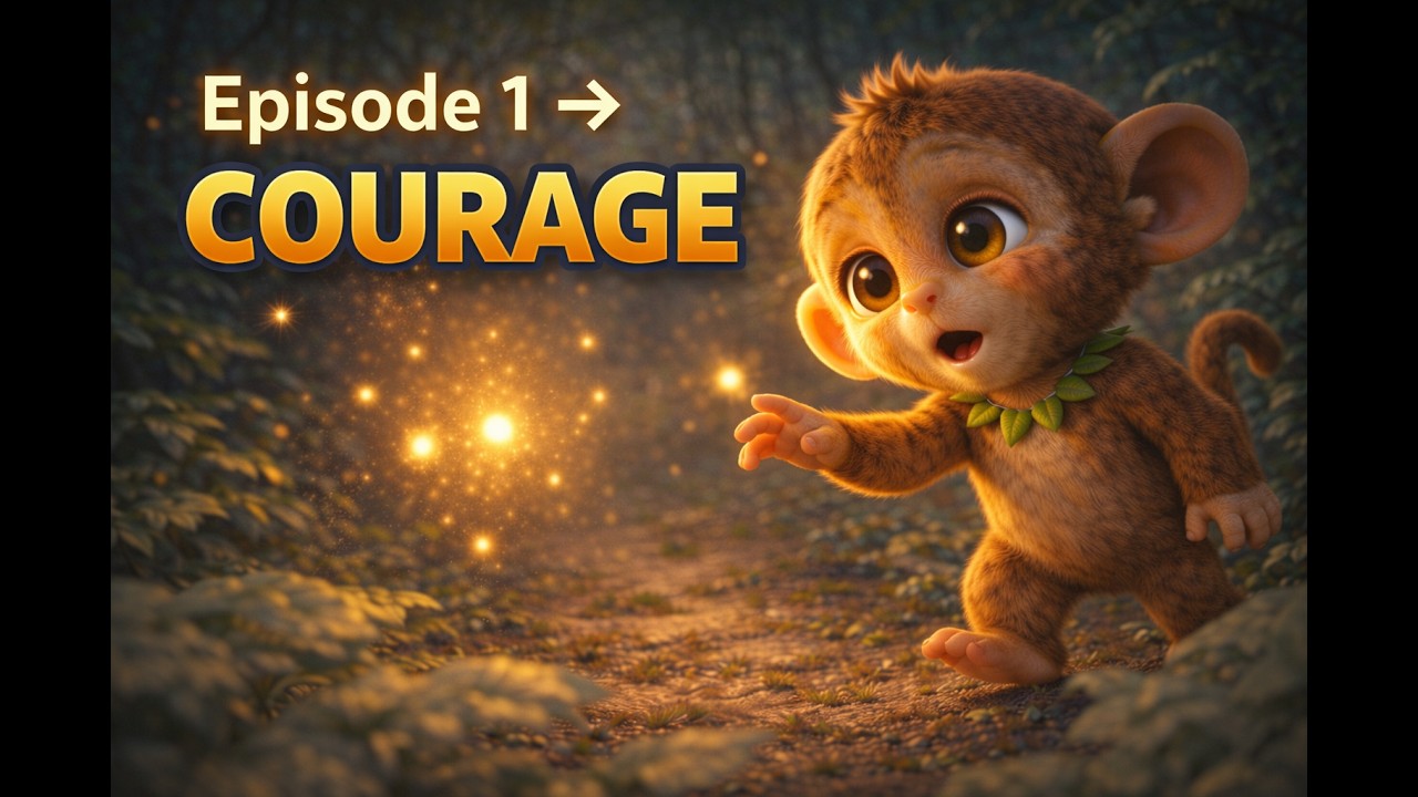 English | Kiko and the Heart of the Jungle Episode 1 | Moral Stories |Tiny Tales Animation