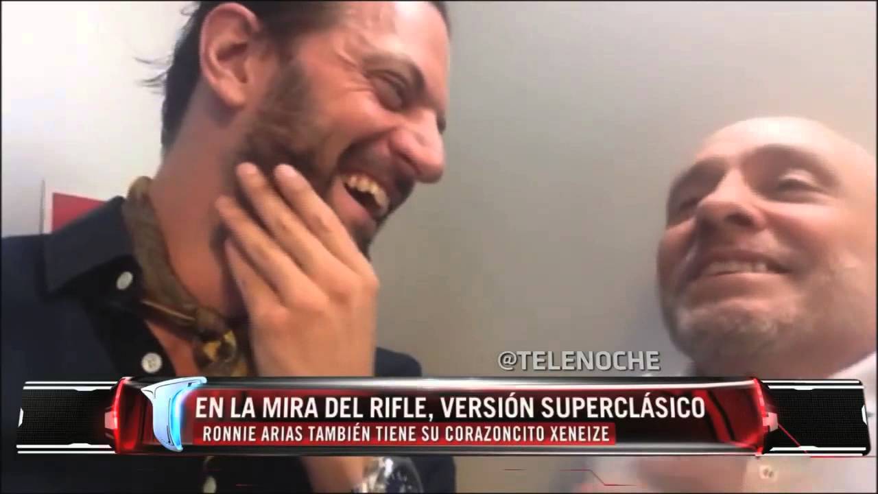 Telenoche - Rifle habl&oacute; con Ronnie Arias sobre el #SuperCl&aacute;sico