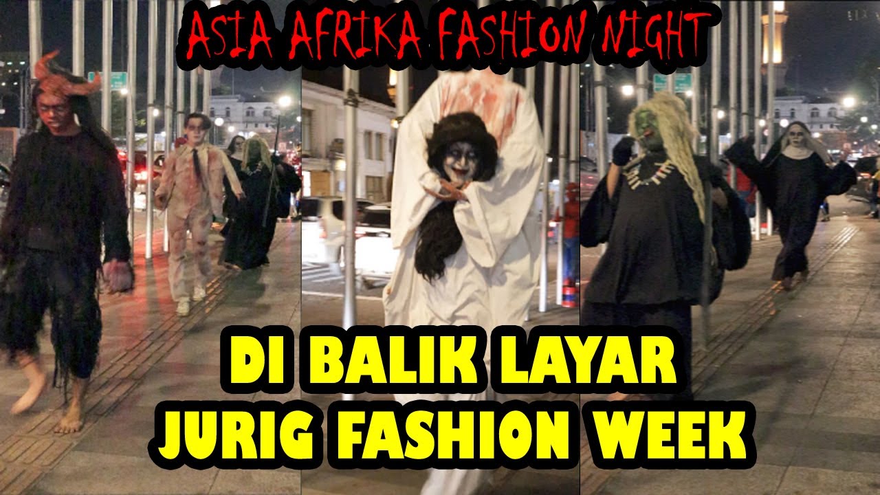 Di Balik Layar Hantu Asia Afrika Bandung Fashion Week | BTS Hantu Alun Alun Bandung