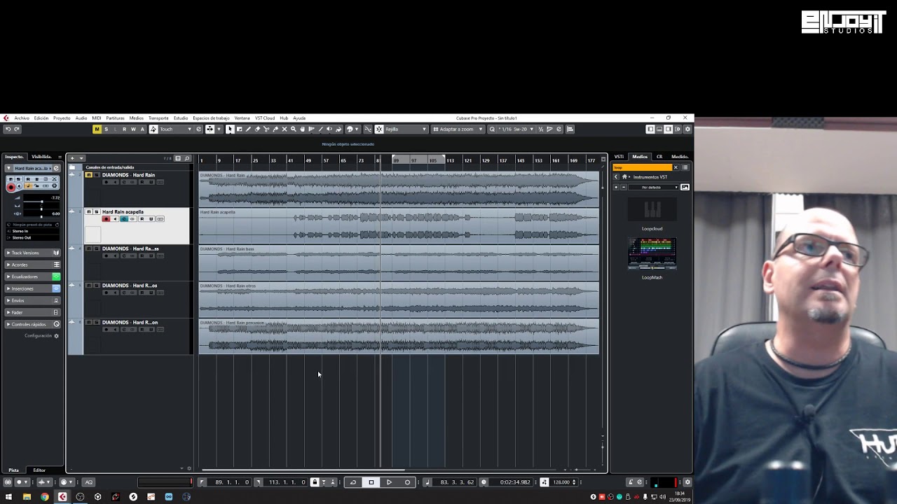 Extracción de elementos de una canción