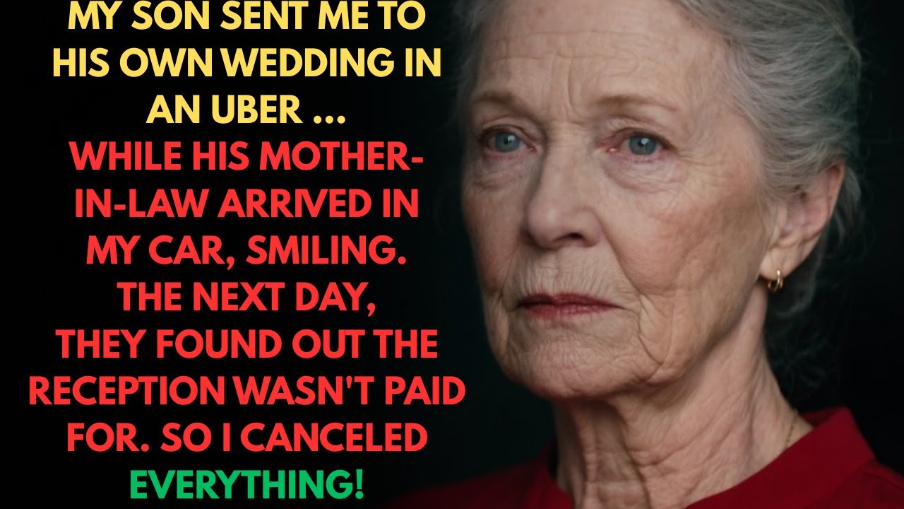 MY SON Sent Me to the Wedding in an Uber… and Took His MOTHER IN LAW in MY CAR, SO I…