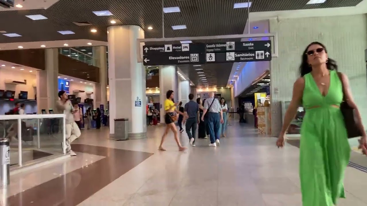 Aeroporto Santos Dumont - Rio de Janeiro - Parte 01 de 02
