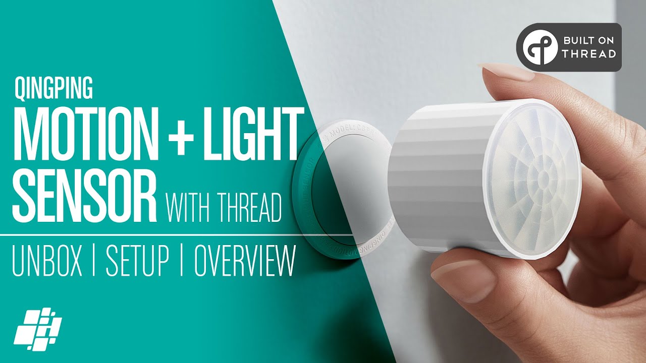 A New THREAD-enabled Motion & Ambient Light Sensor From Qingping!