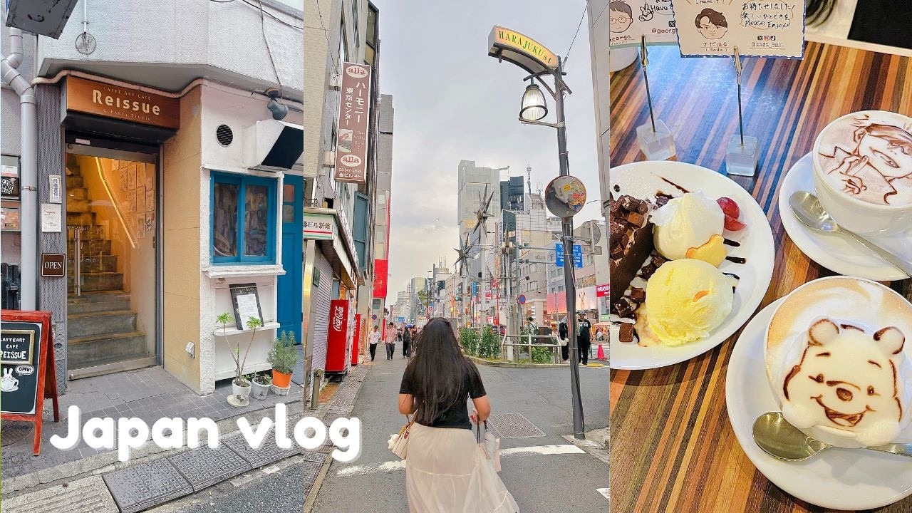 Tokyo Vlog 🇯🇵 | Harajuku, Takeshita Street, Shibuya Crossing, Gashapons, Cute Cafes & Shopping
