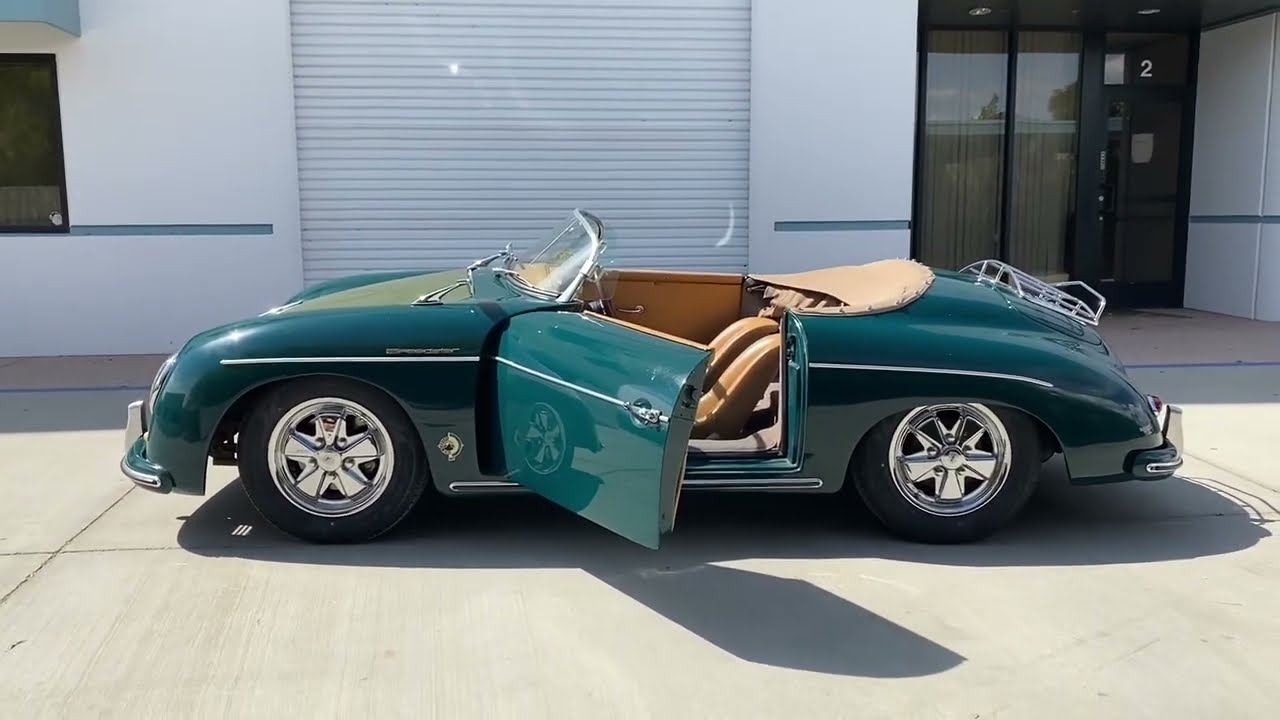 1957 Porsche Speedster Replica By Intermeccanica Walk Around + Test Drive