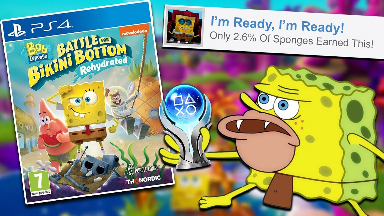 I Platinumed The FORGOTTEN Spongebob Squarepants Game!