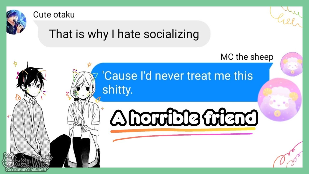 MC's Horrible Friend | 'happier than ever' | Obey Me! Text Story (I uploaded the wrong one earlier)