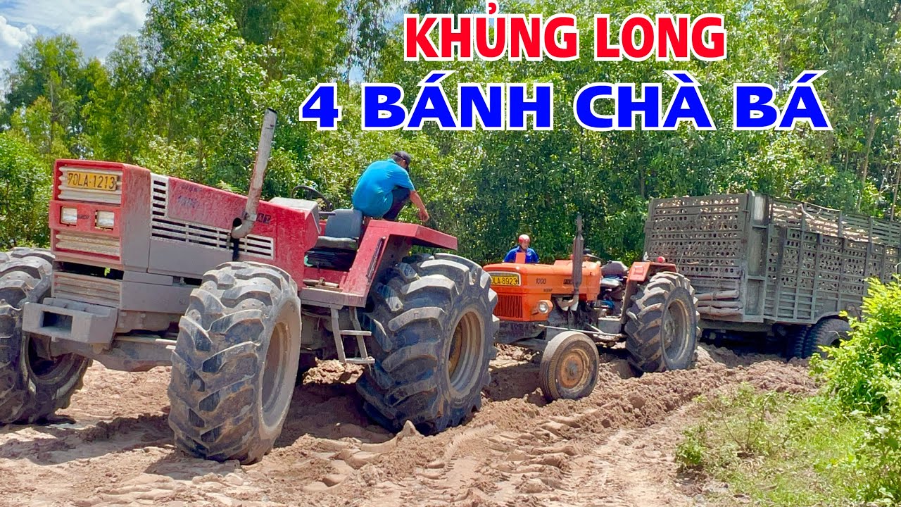 Quá đã gặp được siêu phẩm hàng hiếm fiat 1580 bốn cái bánh to béo sức mạnh quá kinh ngạc