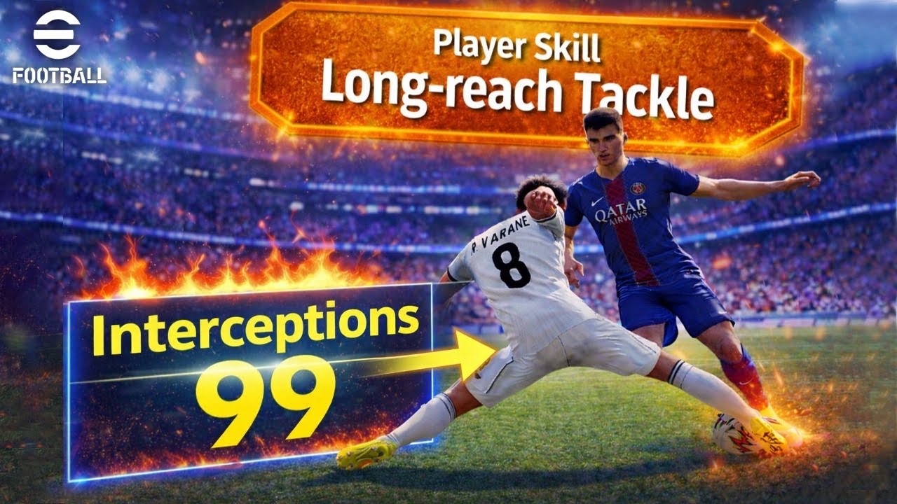 😱 I Used a FULL Long Reach Tackle Squad in eFootball 2026