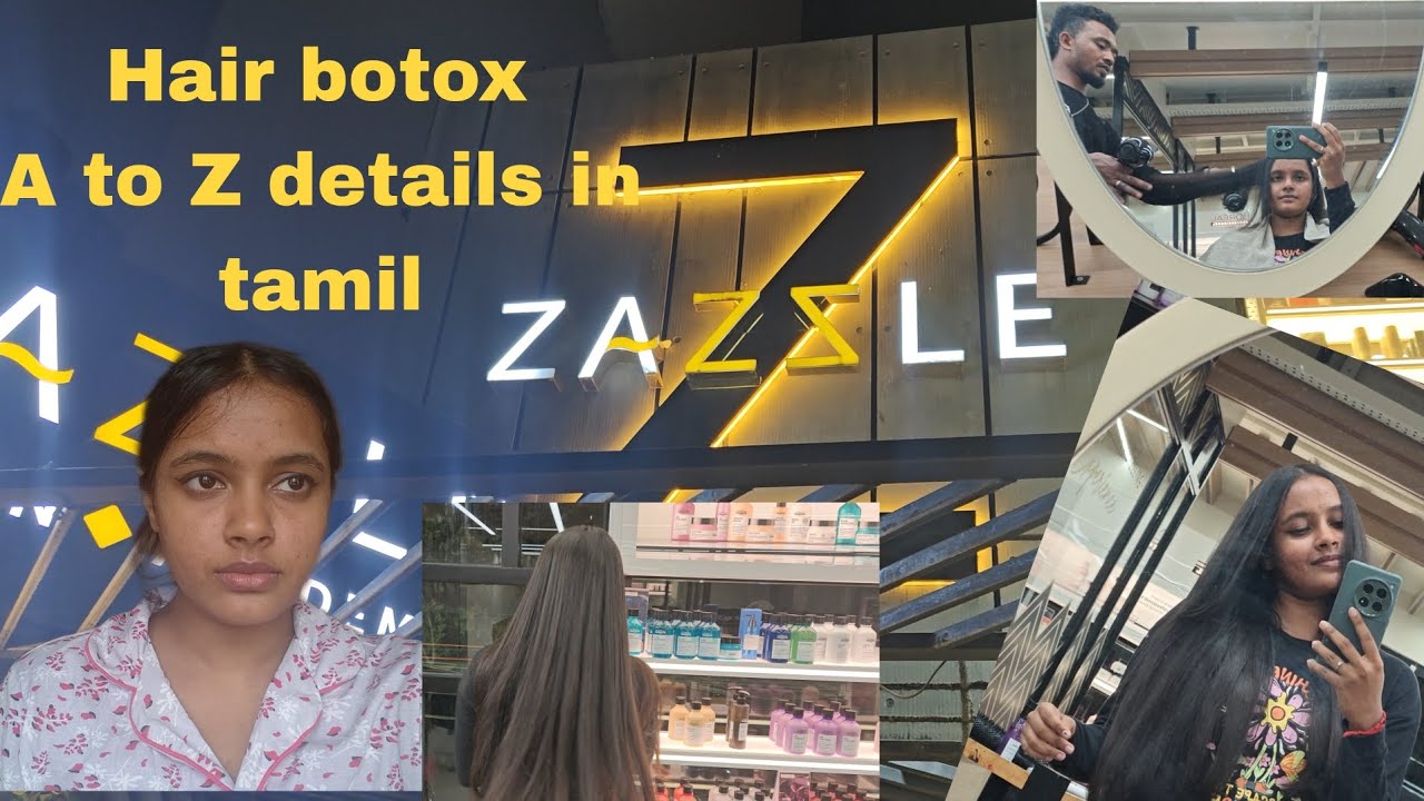 Hair botox treatment at Zazzle salon , 📍Nungambakkam