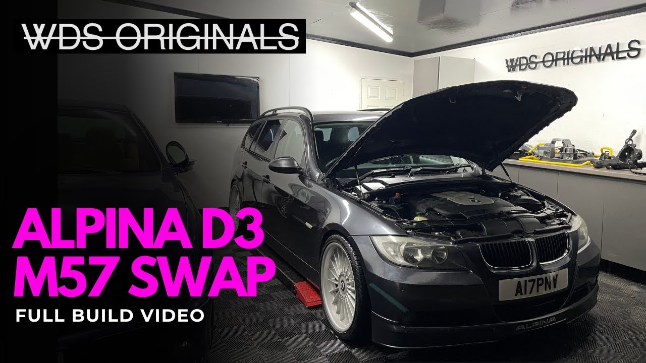 ALPINA D3 M57 SWAP - BUILD IN 10 MINUTES + UNSEEN FOOTAGE