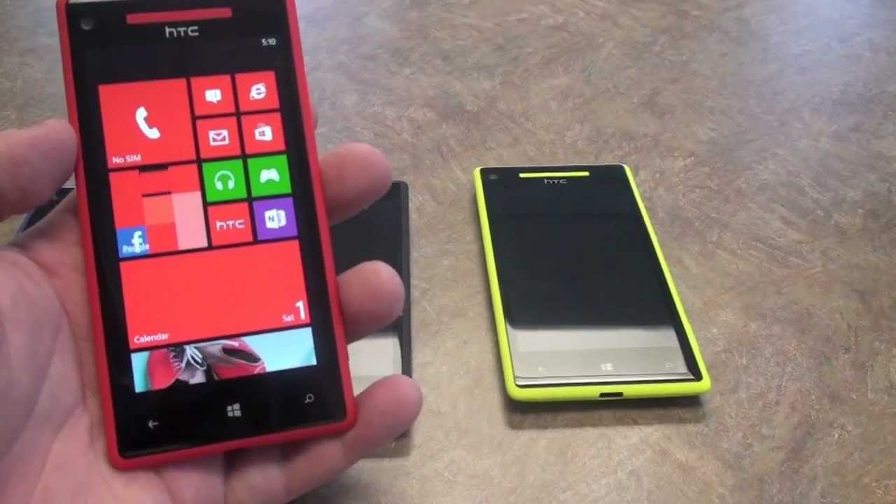HTC Windows Phone 8X Hands On