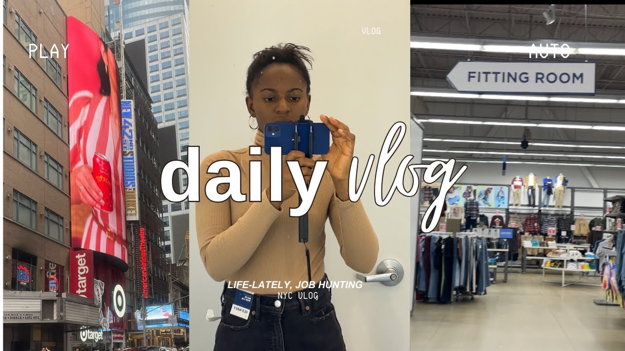 New York Vlog #4 :Life in US🇺🇸Job hunting+Beauty maintainance is expensive  #lifelately #nycvlog