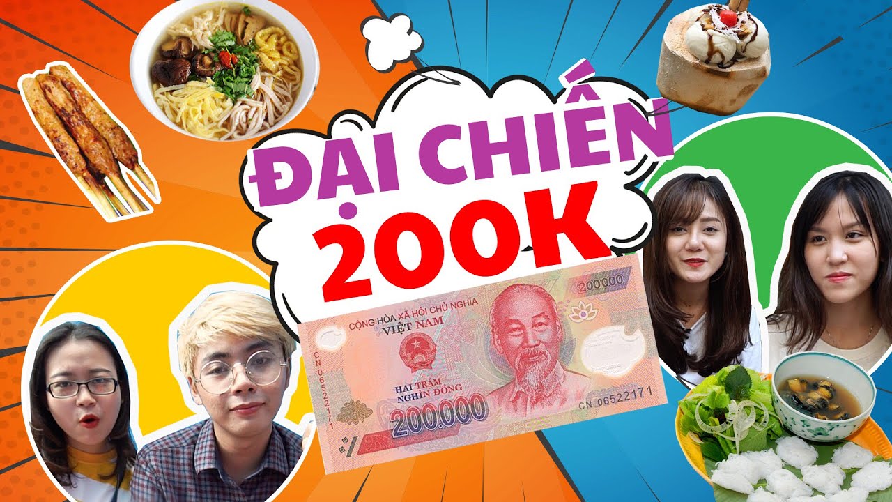 HÔM NAY ĂN GÌ - 200K ăn hết Hà Nội !!!
