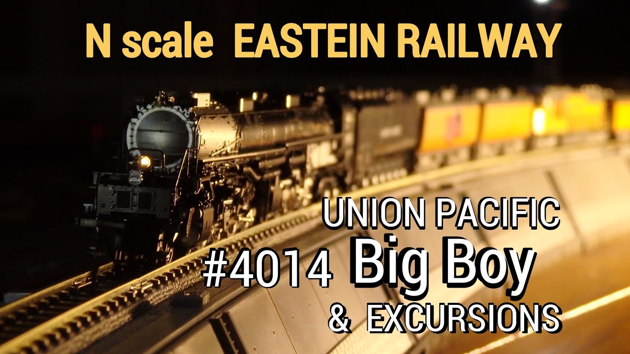 KATO UNION PACIFIC #4014 “Big Boy” & Excursions  N scale 20230612
