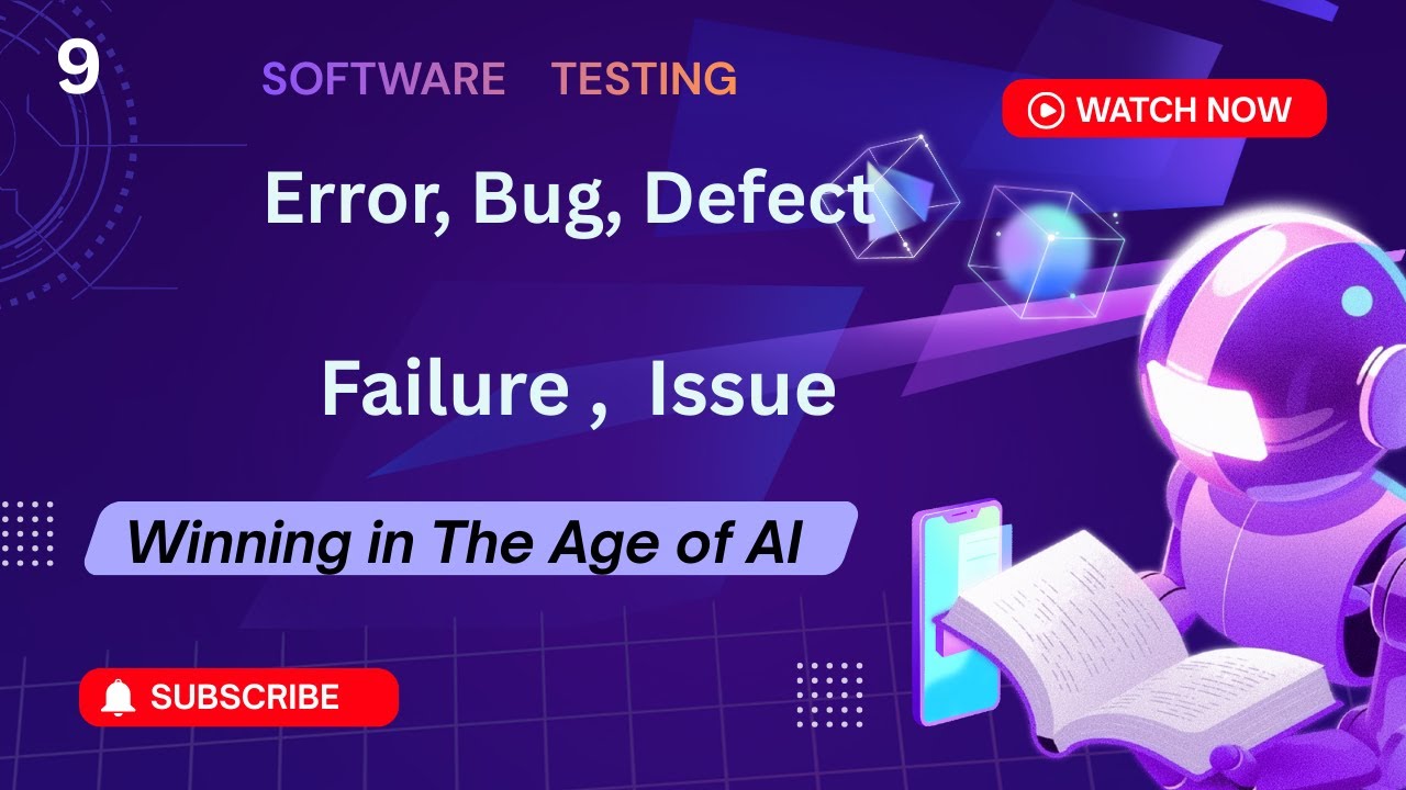 Error, Bug, Defect, Failure, Issue-Complete Definition & Real-Time Examples manual testing interview