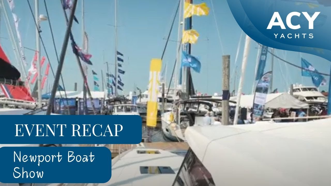 ACY Yachts at the Newport Boat Show together with Advantage Yacht Sales