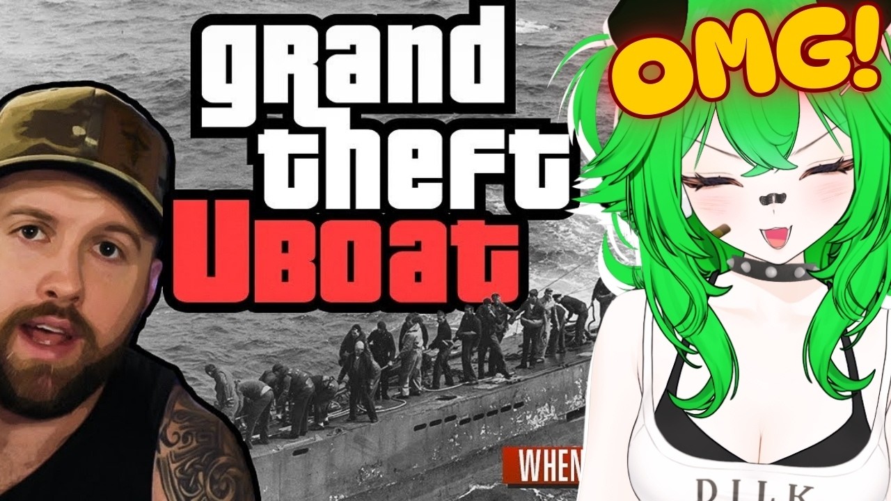 [Реакции] Кто этот толстый электрик? | Америка украла немецкую подводную лодку и затонула в Чикаго