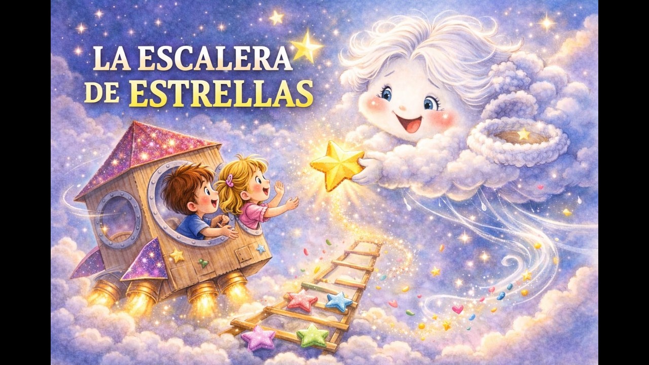 ✨ La Escalera de Estrellas 🌙 | Cuento infantil narrado por Yaya Paqui