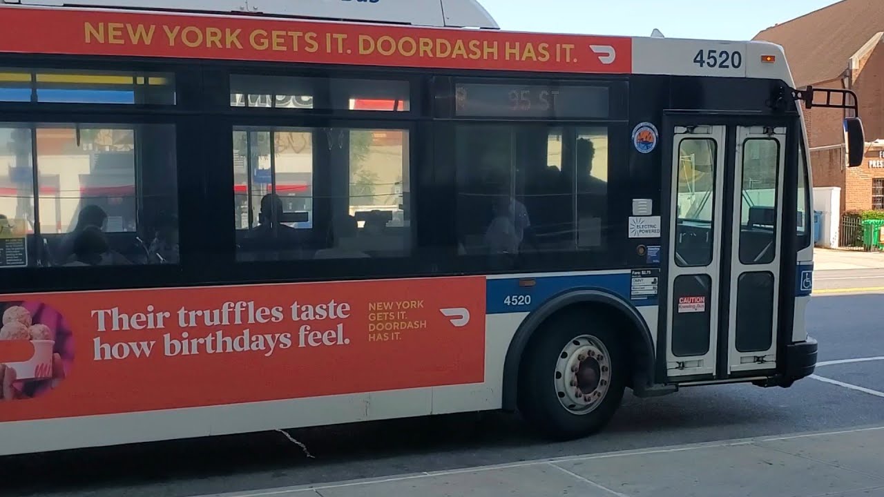 [FRESHPOND NG 4520] Mta R Shuttle Buses in Bay Ridge