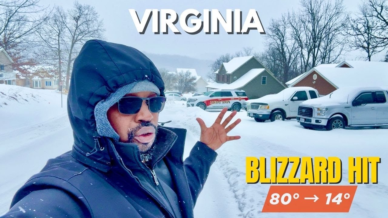 Snowed In: Surviving a Massive Winter Storm in Small-Town USA ❄️| Kenyan In America