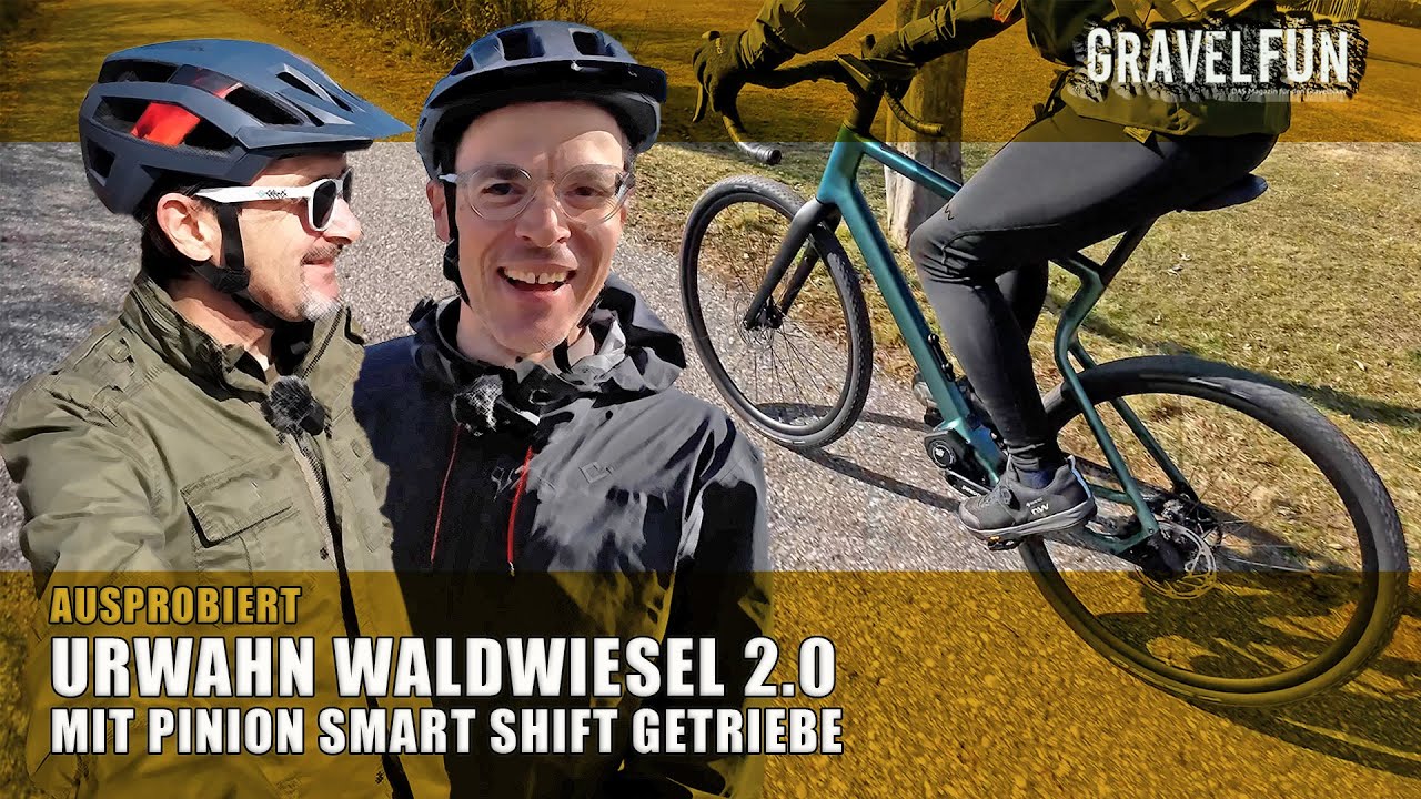 AUSPROBIERT: URWAHN WALDWIESEL 2.0 mit PINION SMART SHIFT GETRIEBESCHALTUNG