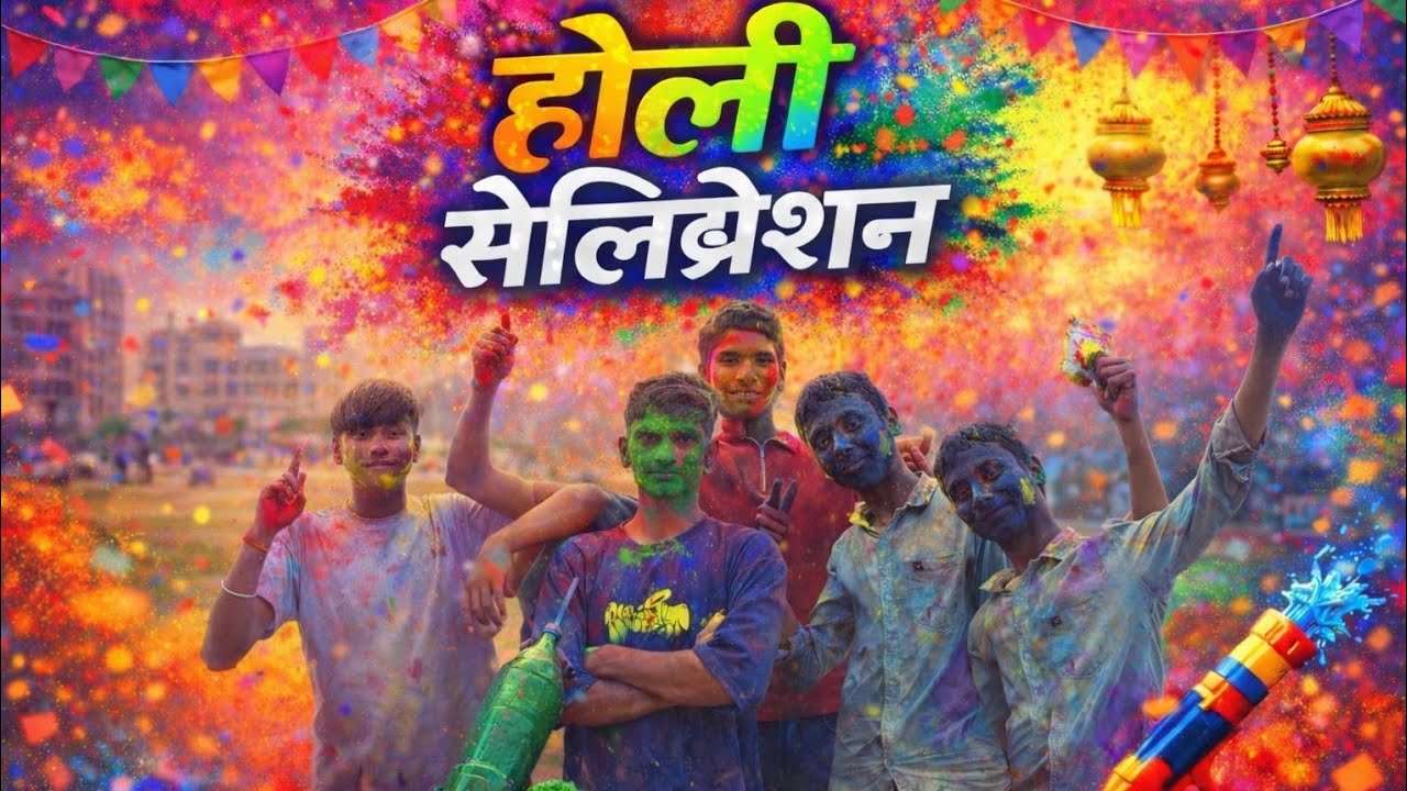 Holi Celebration 2026 With Team 🥳