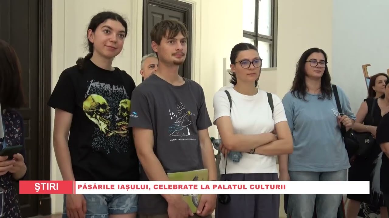 PĂSĂRILE IAȘULUI PALATUL CULTURII | Expoziție Fotografie Ziua Mondială Mediului Ornitologie
