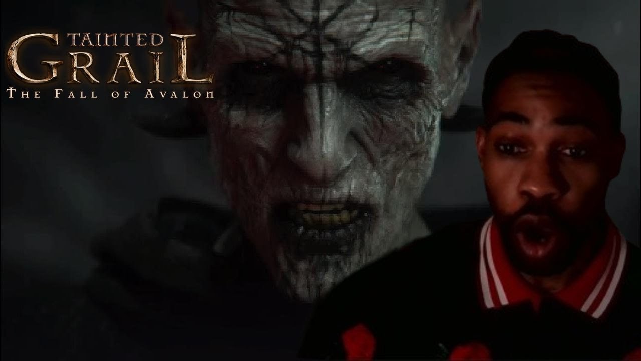 Реакция на вступительную кинематографическую сцену «Tainted Grail: Fall of Avalon»