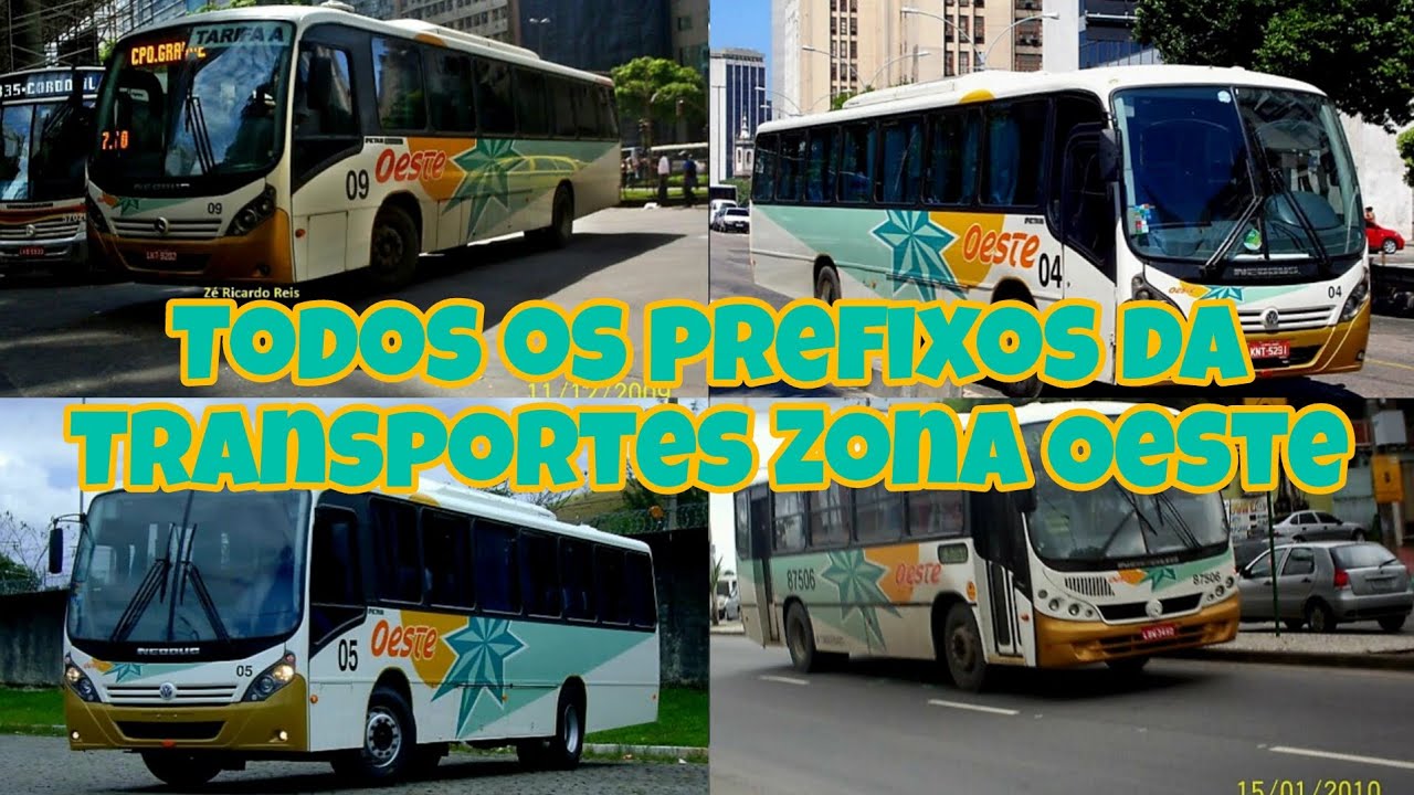 Todos Os Prefixos Da Transportes Zona Oeste (Parte 1)