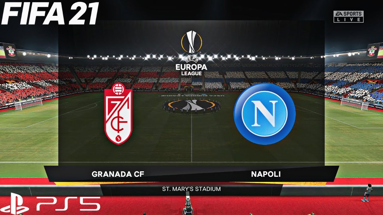 (PS5) FIFA 21 GRANADA CF vs SSC NAPOLI (4K HDR 60fps) UEFA EUROPA LEAGUE MATCH PREDICTION