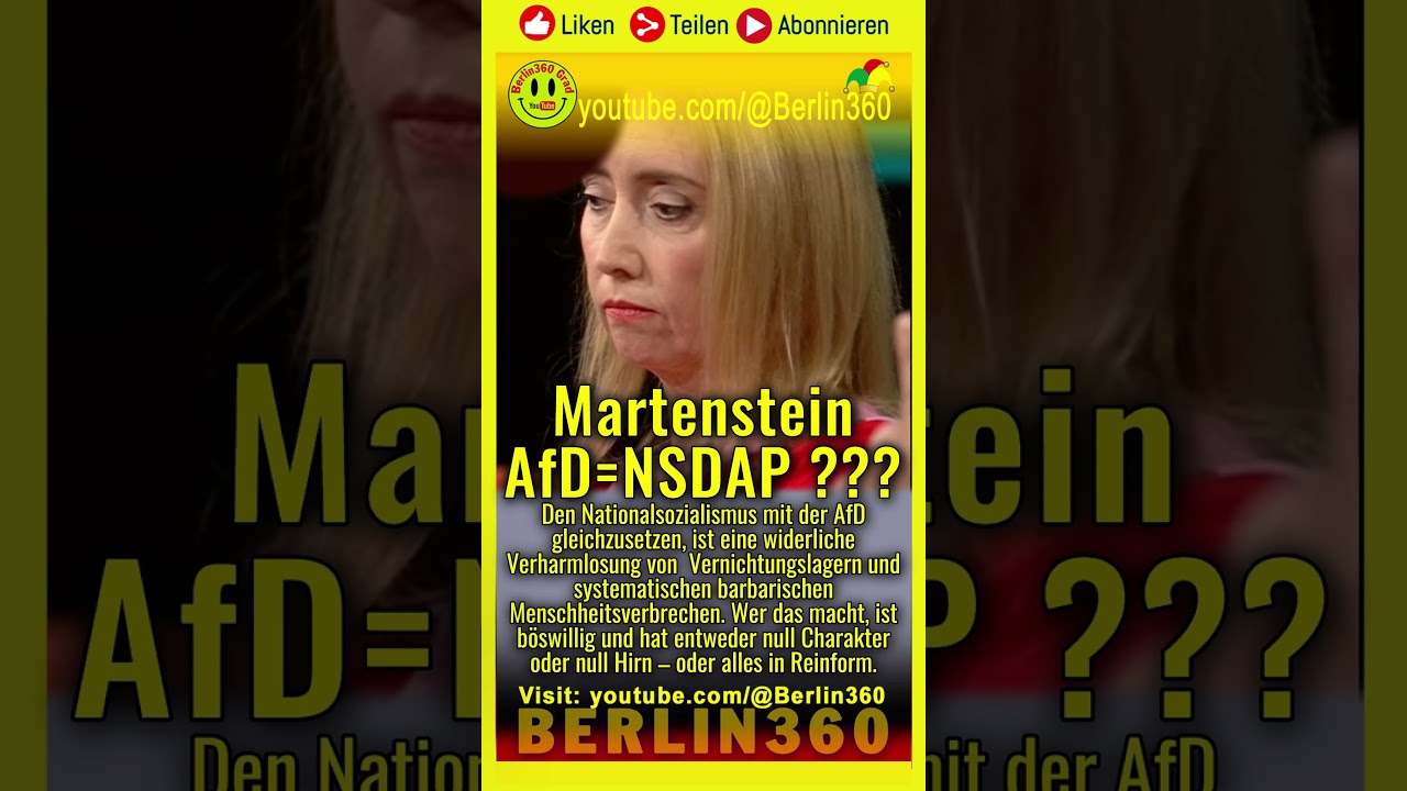 🚨 #Ziemiak #Amann #Masala #Martenstein #lanz #AfD #Parteiverbot #Verfassungsschutz #NSDAP #NieWieder