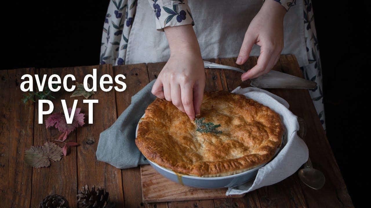 Tourte au "poulet" (vegan) | L'Herboriste