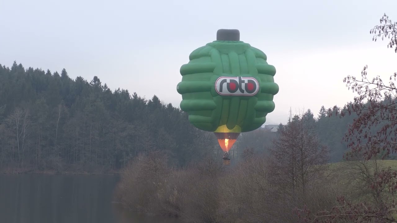 Nedeljski let z balonom 4K Video