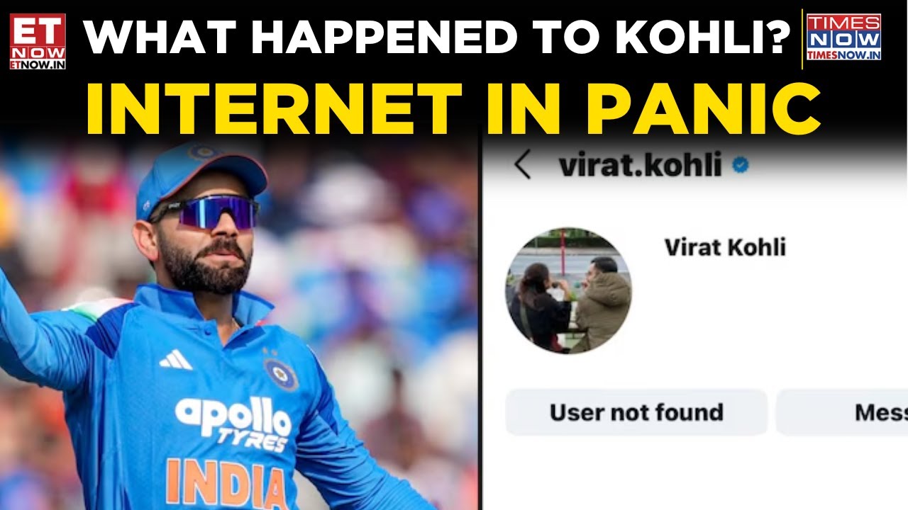 Virat Kohli Instagram Account Deactivated; Fans Shocked as Profile Disappears | Breaking News
