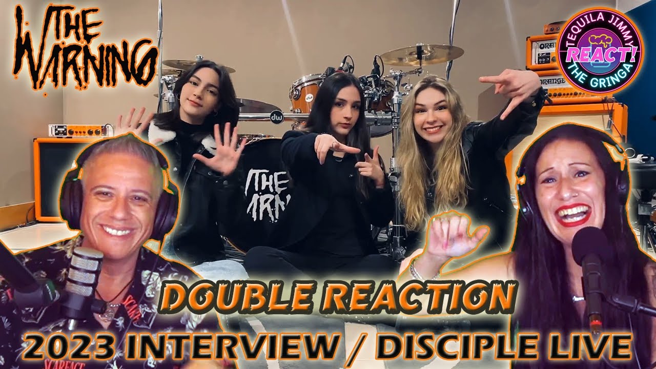 A LITTLE WARNING! - THE WARNING - 2023 INTERVIEW / DISCIPLE LIVE - DOUBLE REACTION
