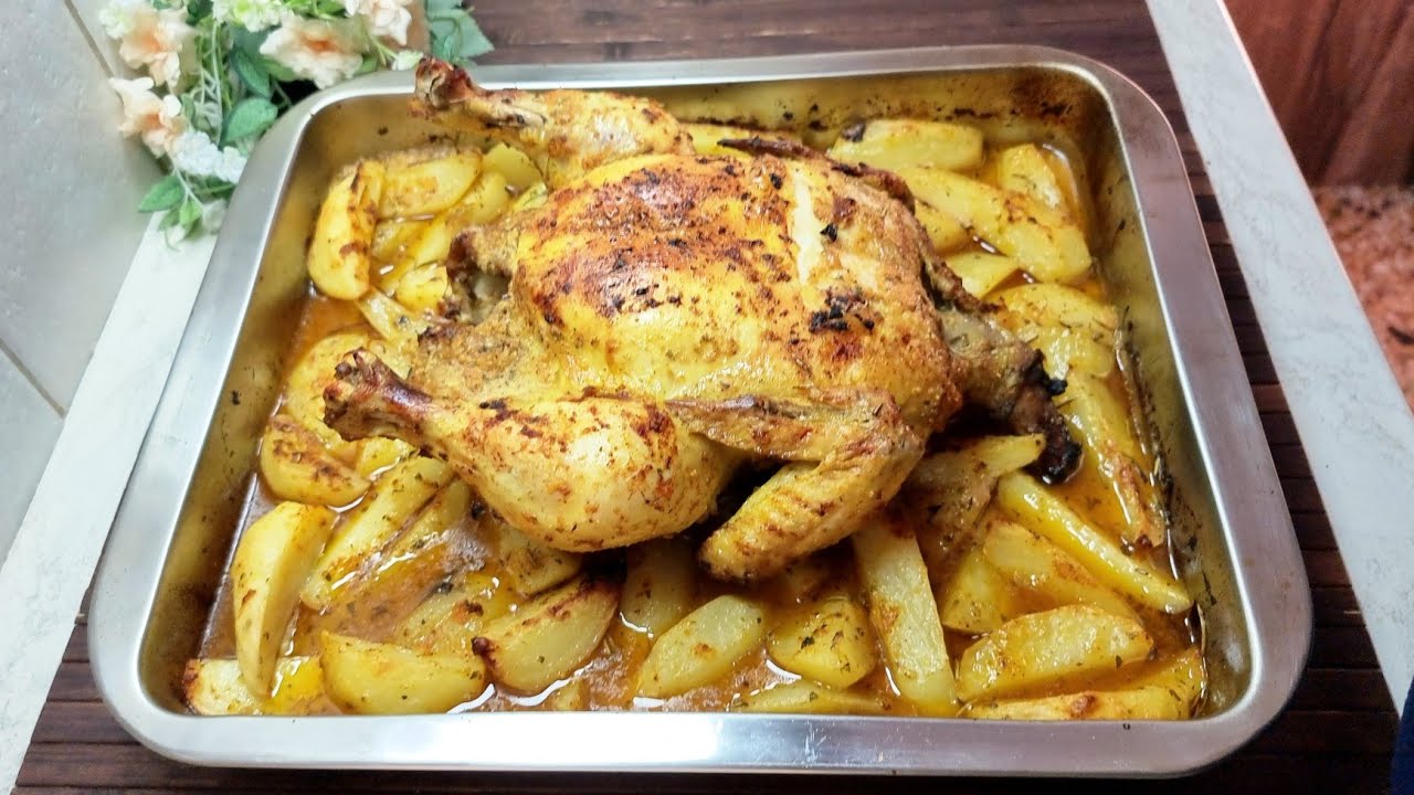 Pulë me Patate me një Salcë qe se keni provu👌Mbetet e butë dhe merr ngjyrë të artë💯