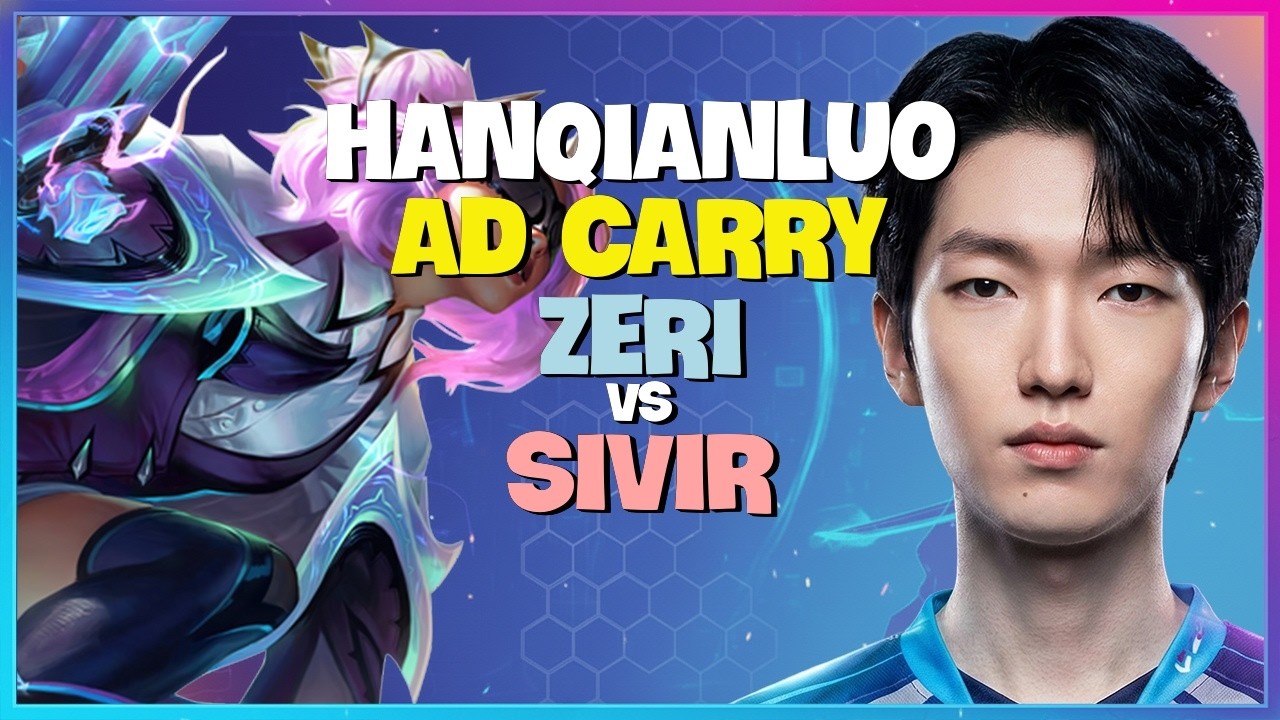HanQianLuo Zeri: His DEVASTATING Kiting is CRUSHING the Super Server Sivir