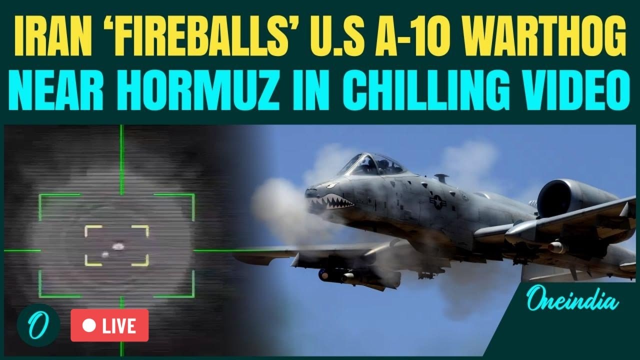 U.S A-10 Warthog Destroyed by Iran LIVE: IRGC &lsquo;Fireball&rsquo; U.S Jets in Back-to-Back Chilling Strikes